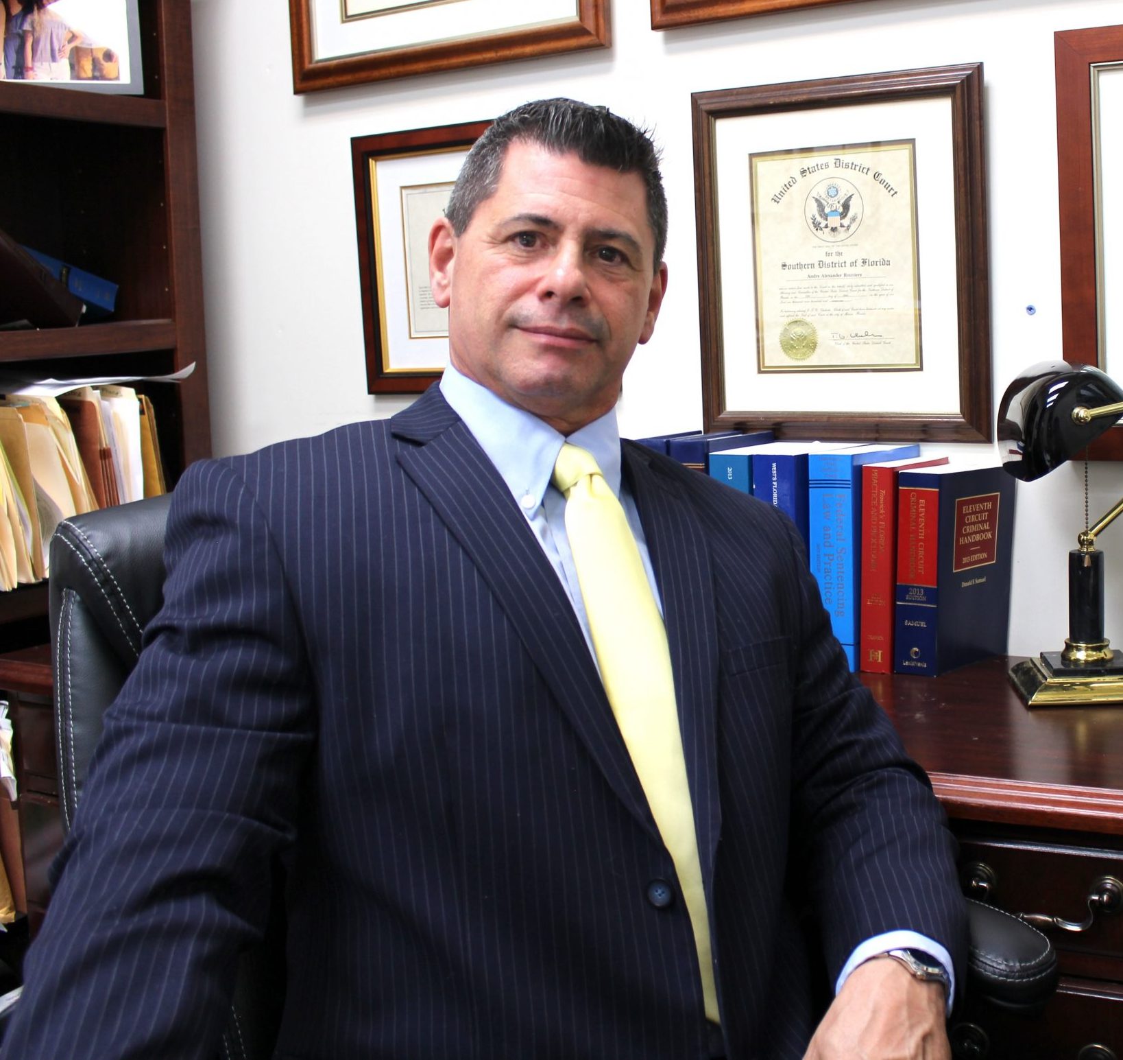 Andre A. Rouviere at his Coral Gables law office