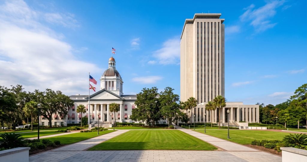 Florida State Capitol, where HB 277 was signed into law in 2026